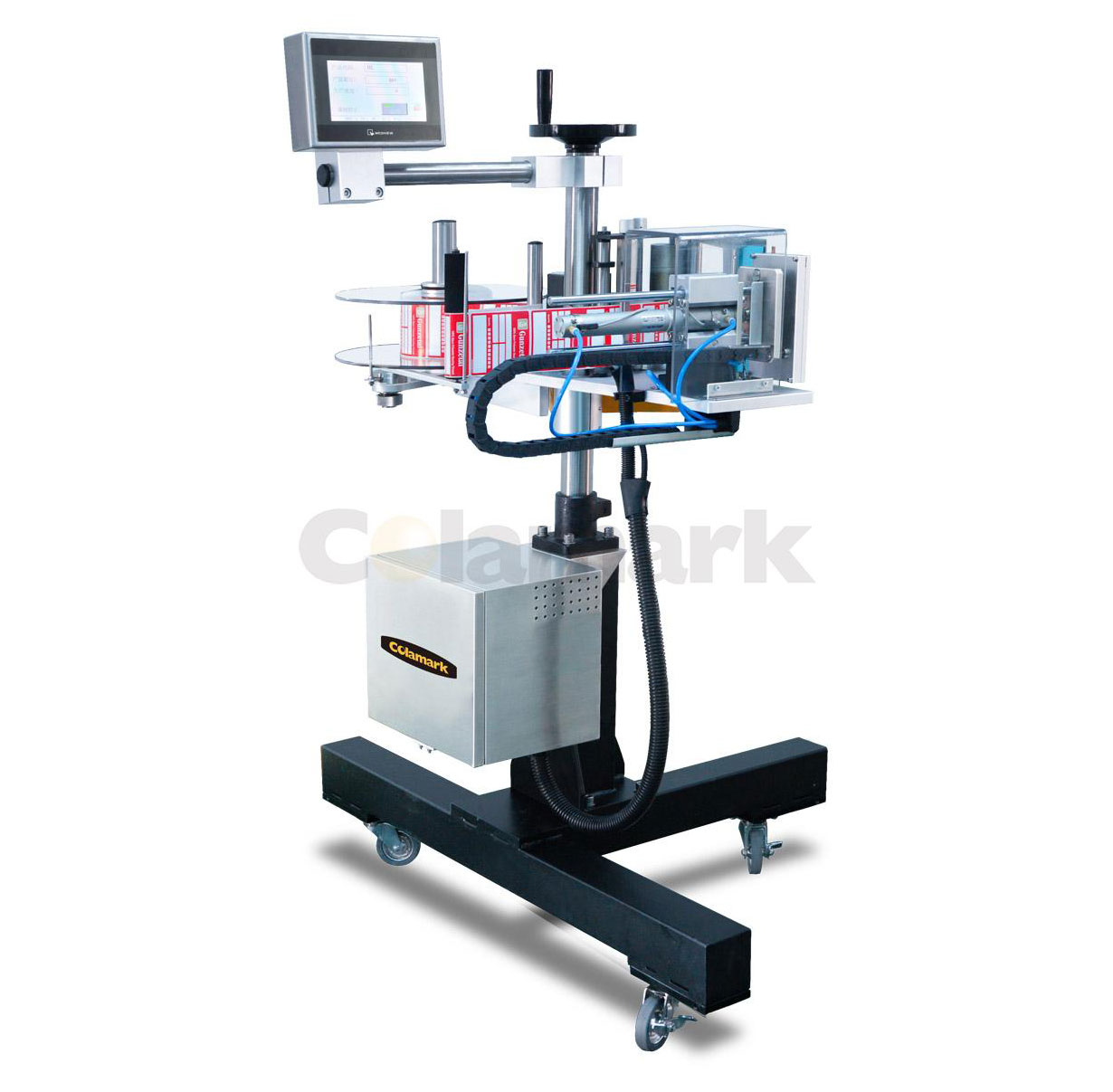 落地式氣動貼標機