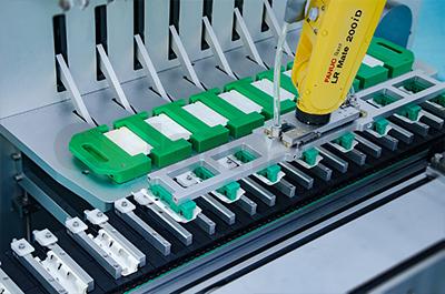 紙托自動成型入托裝盒機 