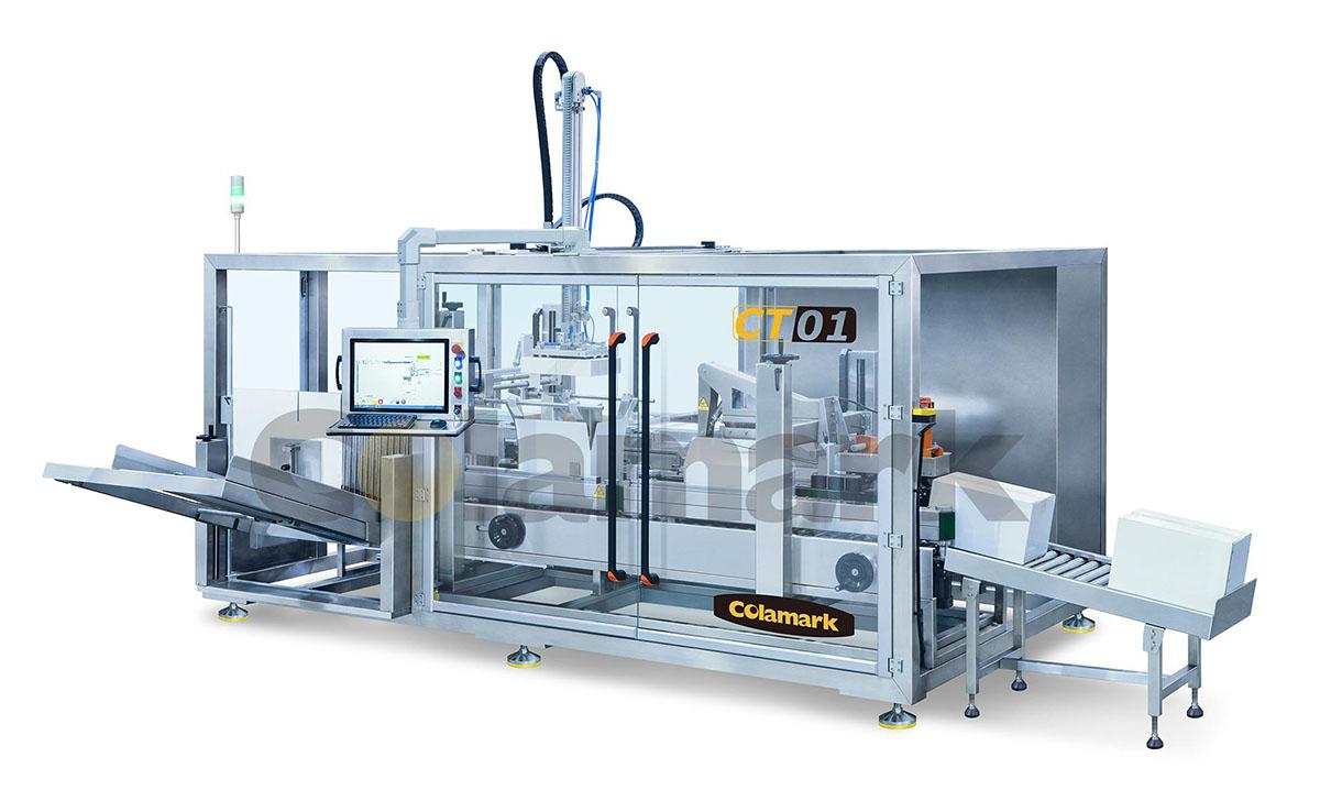 立式智能開(kāi)裝封箱一體機(jī)