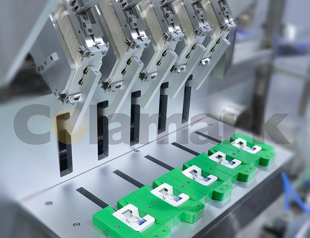 管制瓶自動紙托入托輸送智能系統(tǒng)  