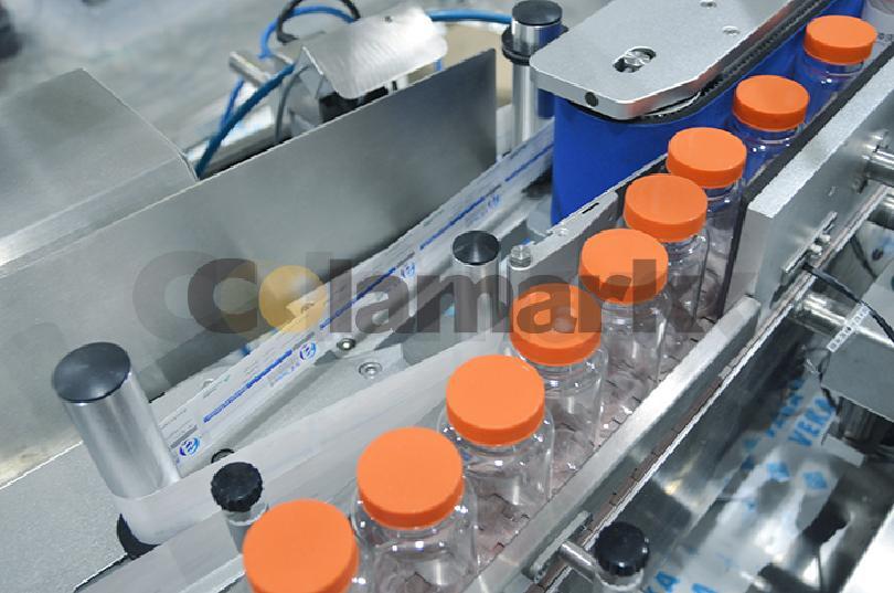 20臺圓瓶貼標機進入最后調(diào)試階段，整裝待發(fā)！