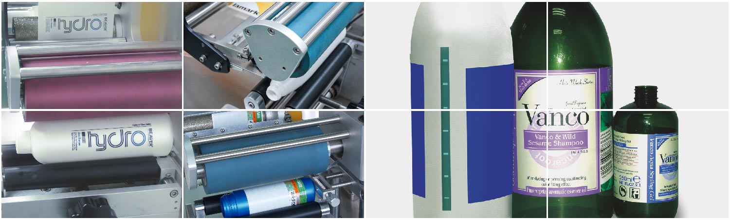 半自動圓瓶貼標(biāo)機(jī)視頻_價格